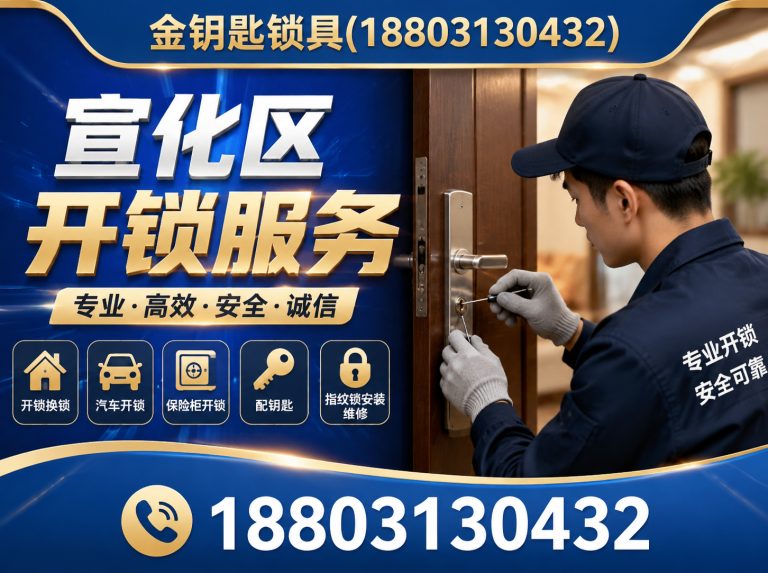 崇礼区换锁芯展示图